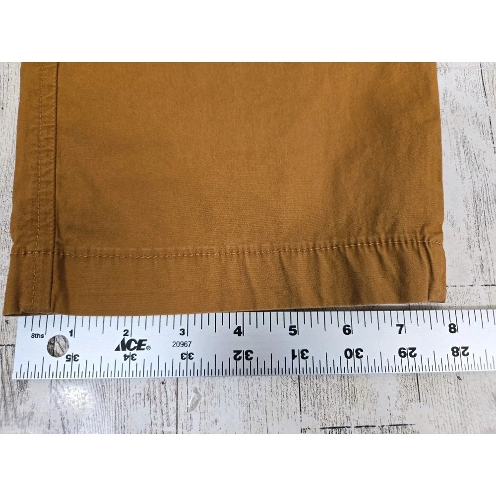 Levi's XX Cargo Taper Pants Mens 33x30 Stretch Sits Below Waist Ginger Brown NEW